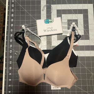 NWT three bra set